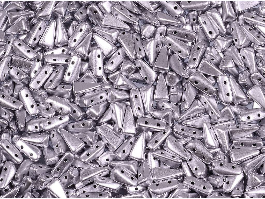 Vexolo 2-hole Triangle Beads 1700 Glass Czech Republic