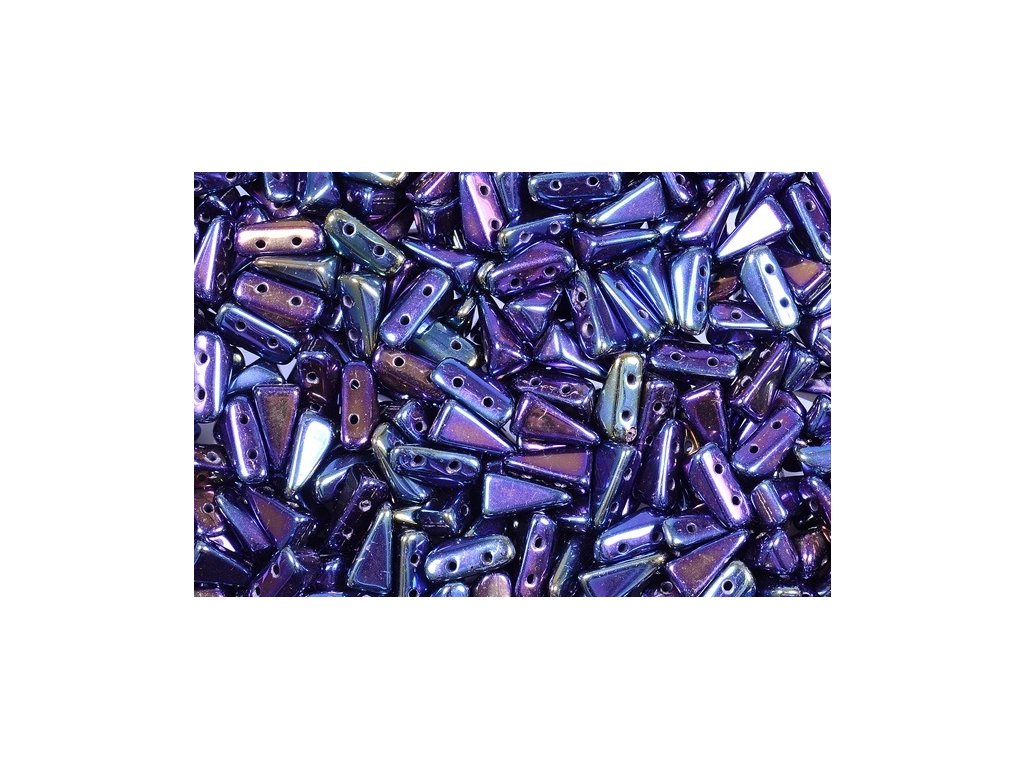 Vexolo 2-hole Triangle Beads 23980/21435 Glass Czech Republic