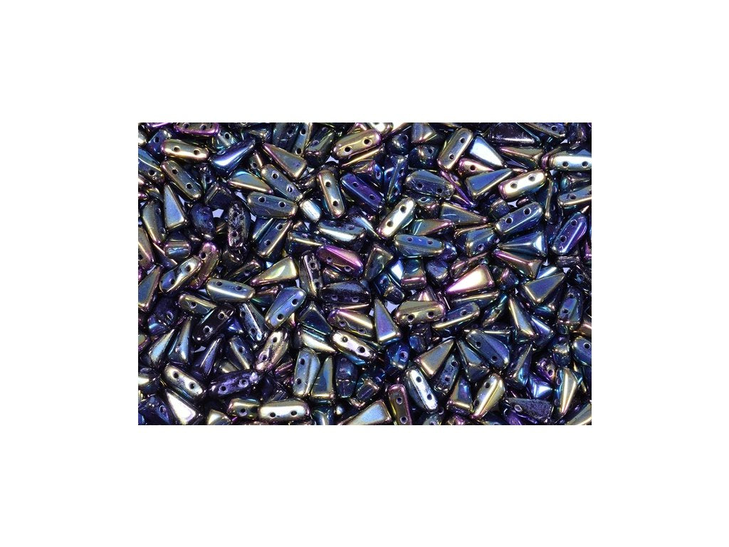 Vexolo 2-hole Triangle Beads 23980/21455 Glass Czech Republic