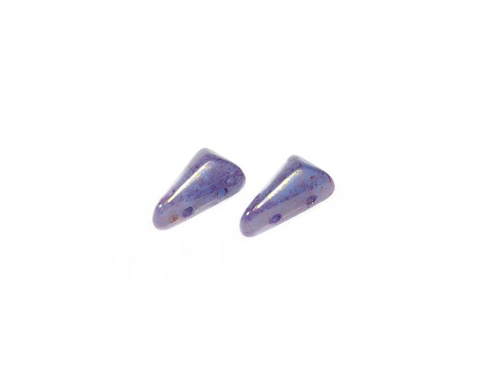 Vexolo 2-hole Triangle Beads 63020/15495 Glass Czech Republic