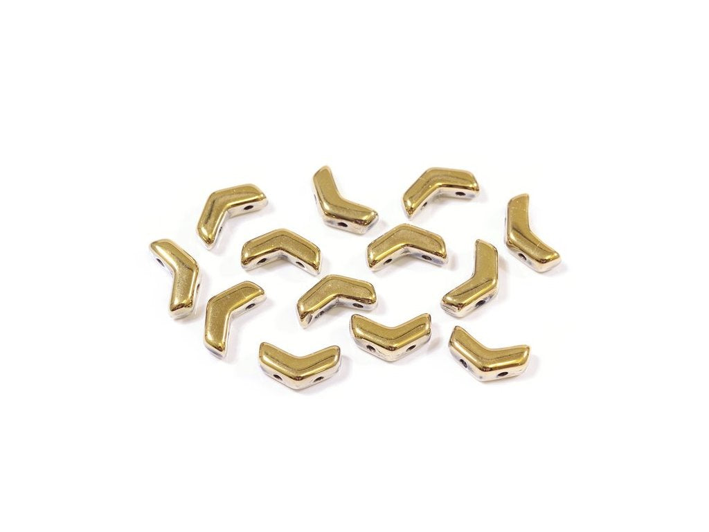 Arrow 2-hole Beads Ava Eva 00030/26443 Glass Czech Republic