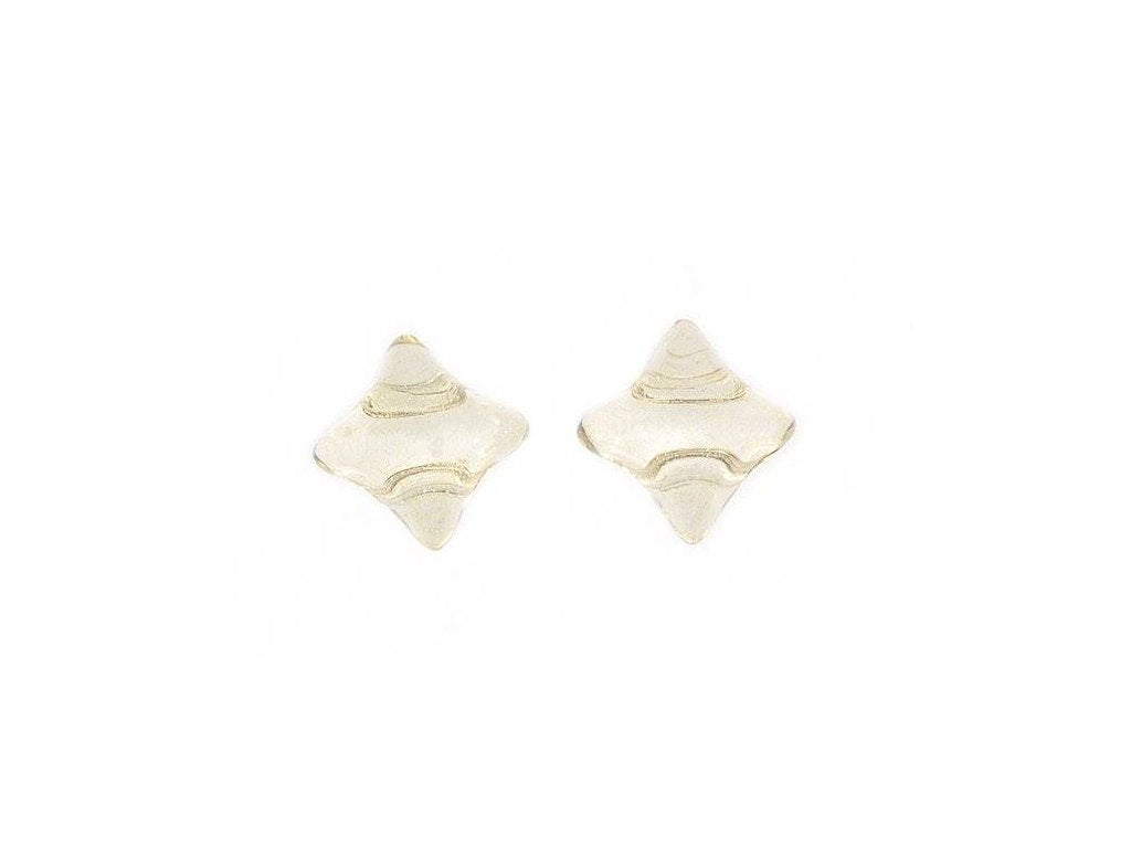 WibeDuo 2-hole Beads Star Cross 00030/14413 Glass Czech Republic