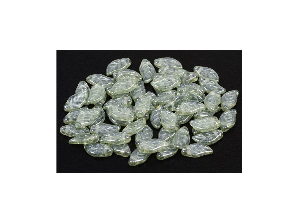 Leaf Beads 00030/14457 Glass Czech Republic