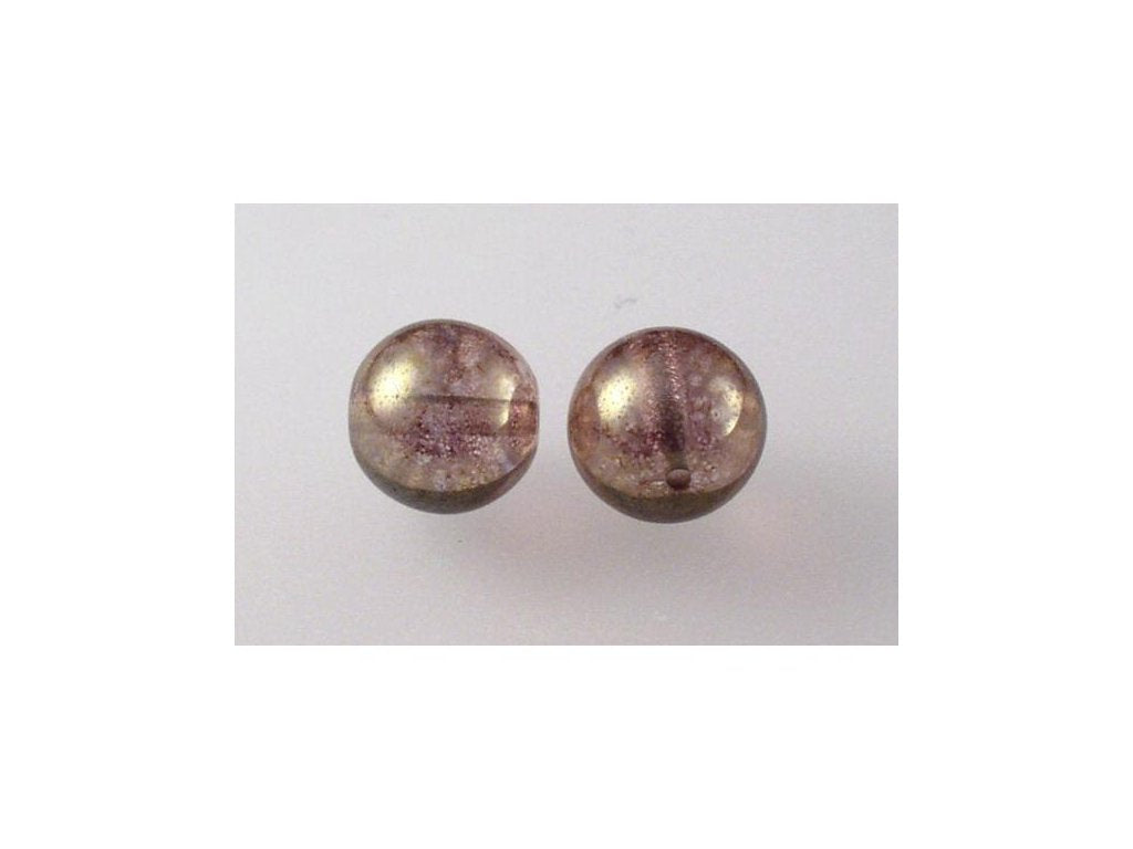 Round Pressed Beads 00030/15495 Glass Czech Republic