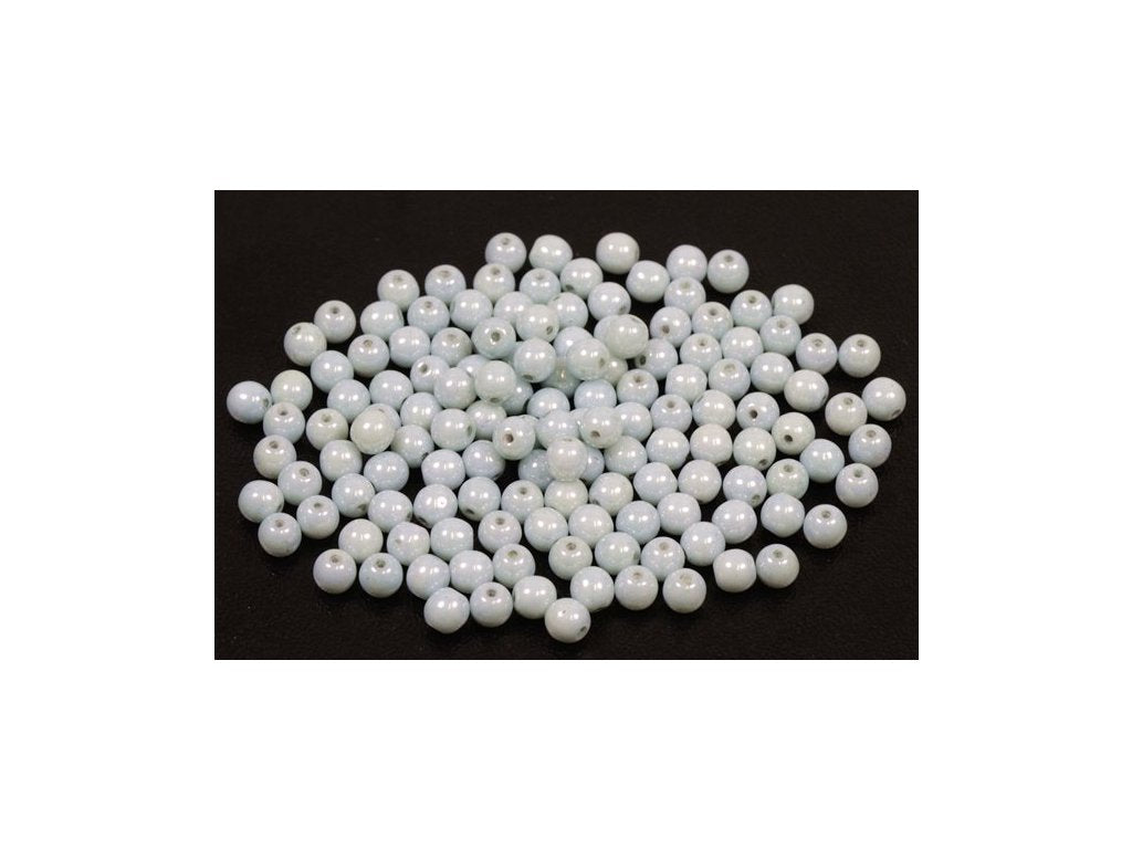 Round Pressed Beads 03000/14457 Glass Czech Republic