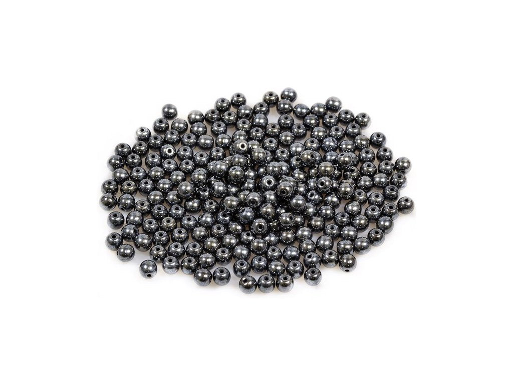 Round Pressed Beads 23980/14400 Glass Czech Republic