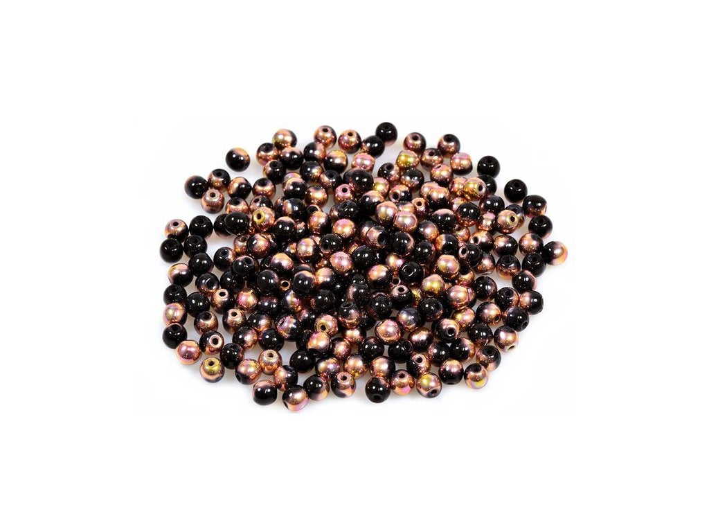 Round Pressed Beads 23980/27141 Glass Czech Republic