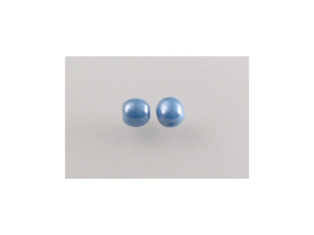 Round Pressed Beads 63030/14400 Glass Czech Republic