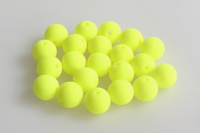 Round Pressed Beads 8 mm, Chalk White Yellow (3000-25121), Bohemia Crystal Glass, Czechia 11119001