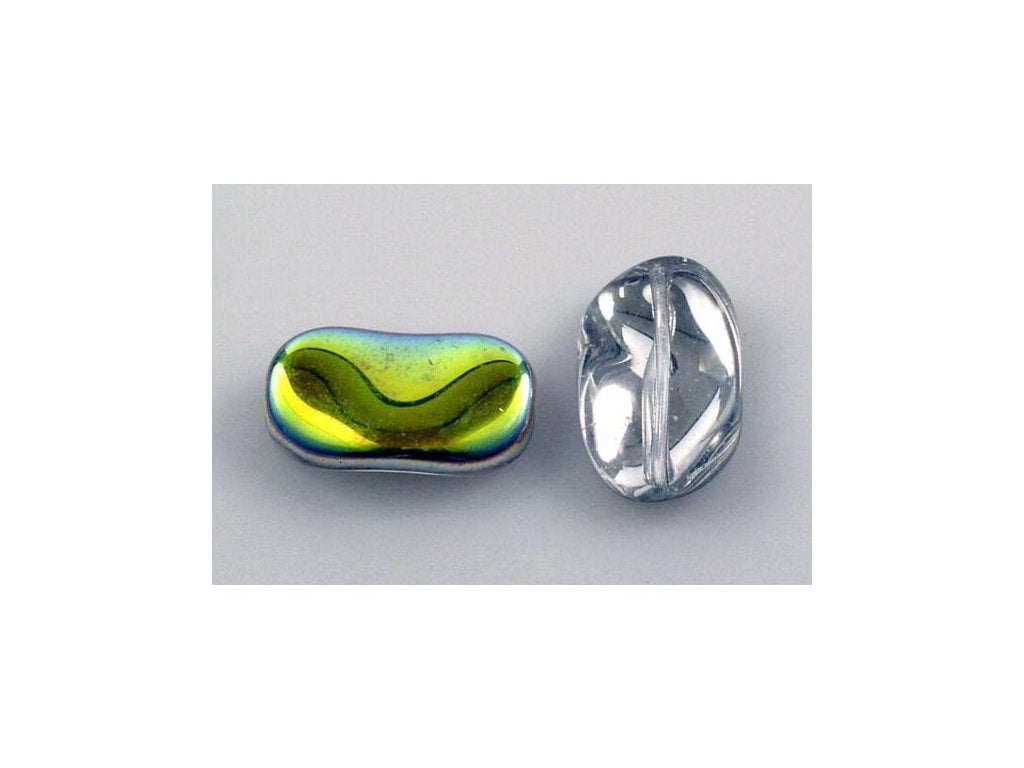 Pressed Beads Oval 00030/28101 Glass Czech Republic