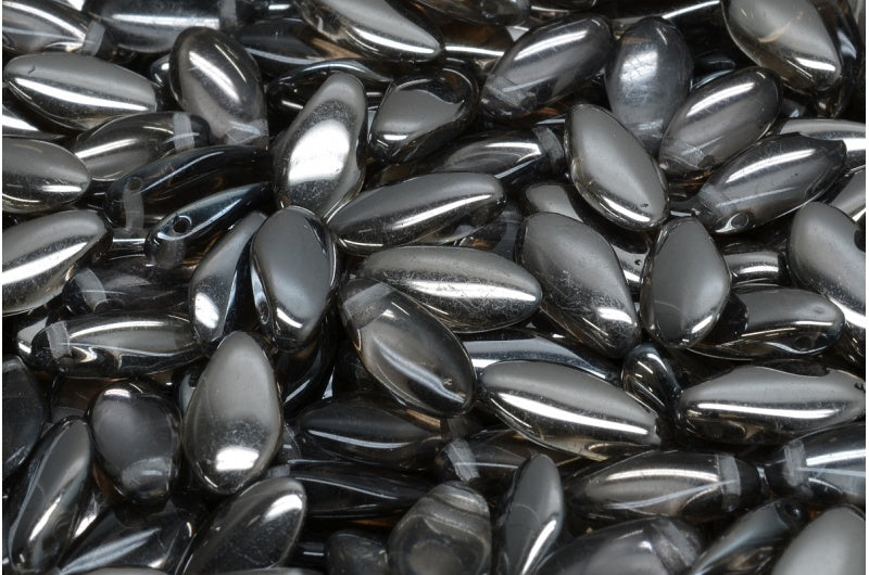 ダガービーズ、クリスタルクロム(00030-27401)、ガラス、チェコ共和国