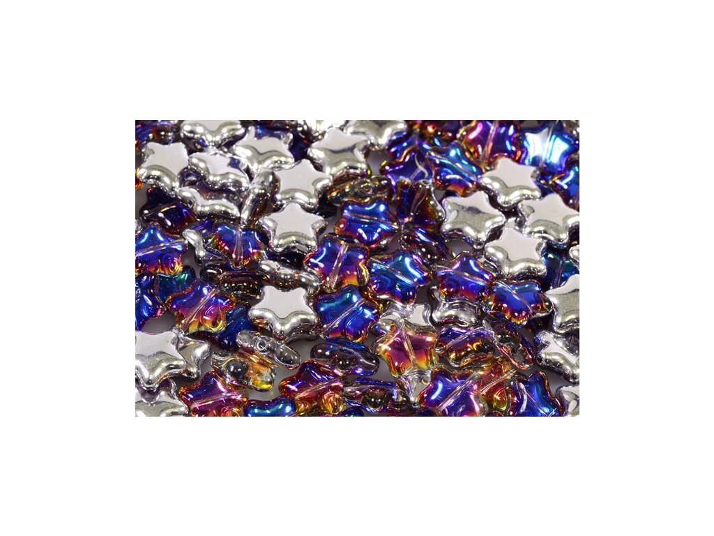 Pressed Beads Star 00030/29536 Glass Czech Republic