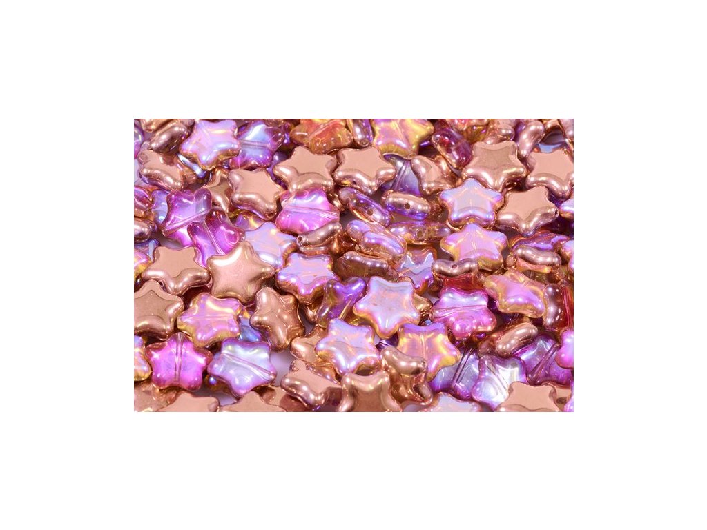 Pressed Beads Star 00030/55002 Glass Czech Republic