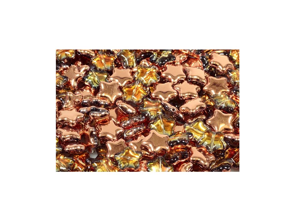 Pressed Beads Star 00030/55005 Glass Czech Republic