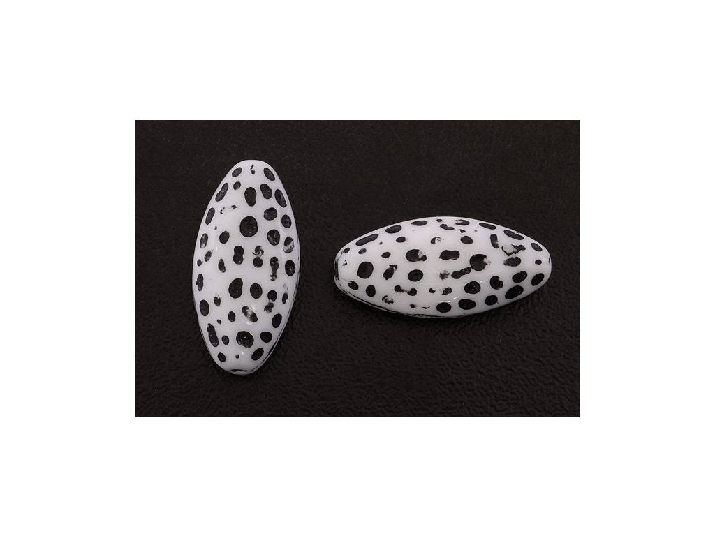 Pressed Beads 03000/46449 Glass Czech Republic