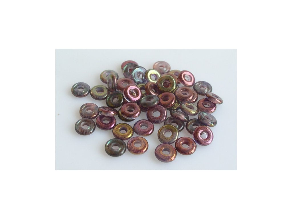 Demi Round O-bead Circular Spacer Beads 00030/91011 Glass Czech Republic