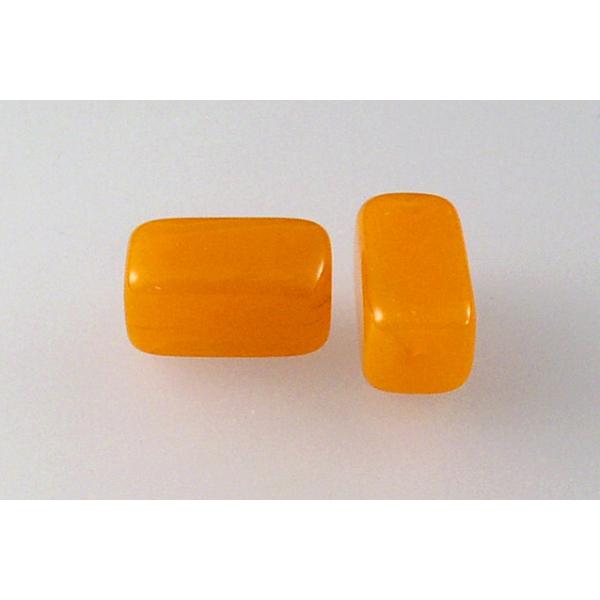 Pressed Beads Square Rectangle 14 x 9 mm, color: 81260, Bohemia Crystal Glass, Czechia 11149009