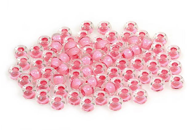 Pressed Beads Pony Bagel 6 mm, Crystal 38394 (30-38394), Bohemia Crystal Glass, Czechia 11149017