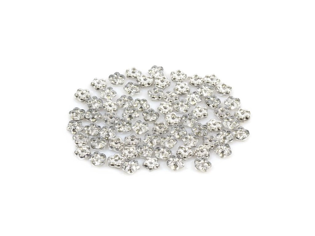 Pressed Beads Flower 00030/27001 Glass Czech Republic