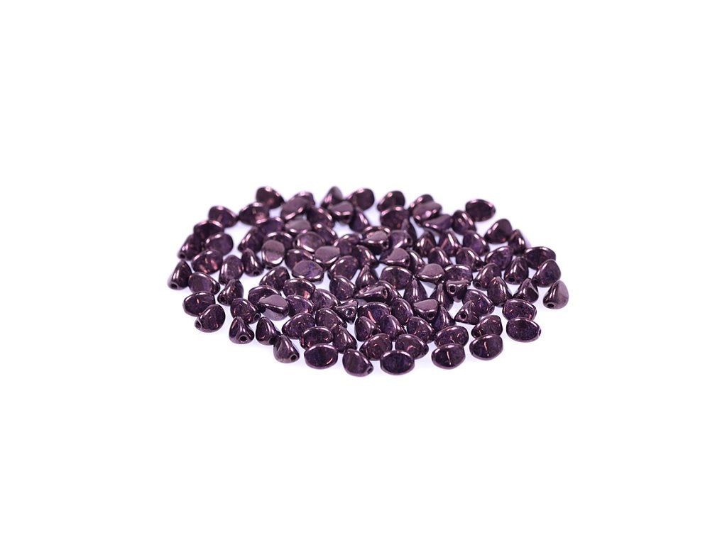 Pinch Pressed Beads 23980/15726 Glass Czech Republic