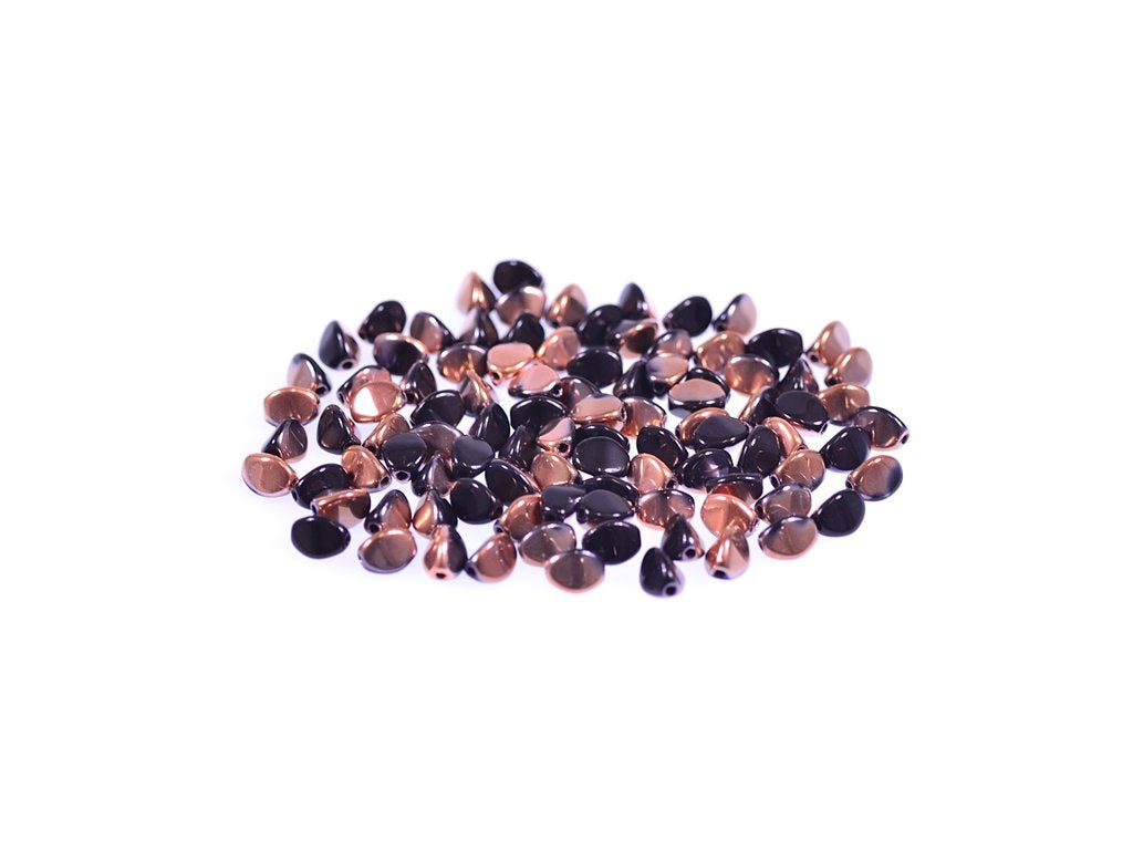 Pinch Pressed Beads 23980/27101 Glass Czech Republic