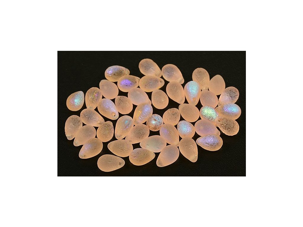 Pressed Beads Drop 70130/Lept/28701 Glass Czech Republic