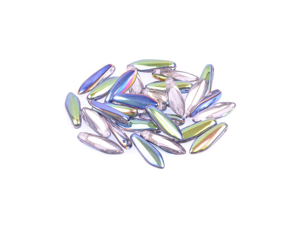 Pressed Beads Dagger Thorn 00030/28101 Glass Czech Republic