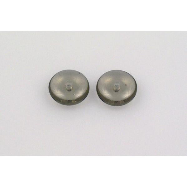 Space Disk Beads 8 mm, Gray (40010), Bohemia Crystal Glass, Czechia 11169036