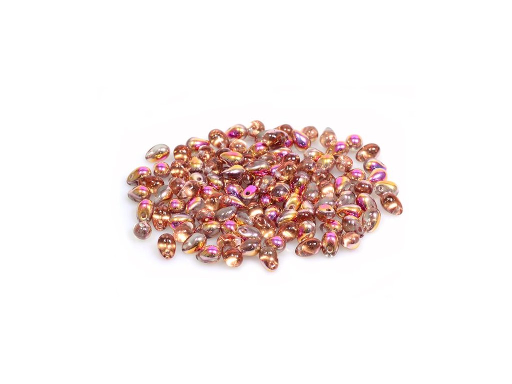 Pressed Beads Drop 00030/27137 Glass Czech Republic