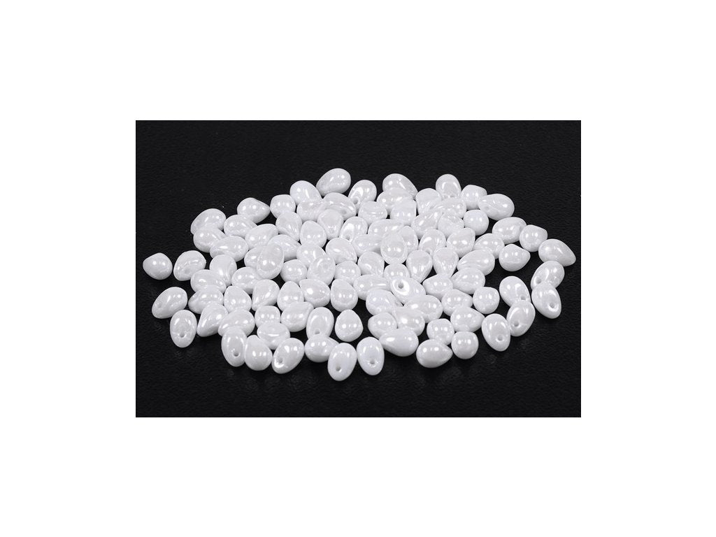 Pressed Beads Drop 03000/21402 Glass Czech Republic