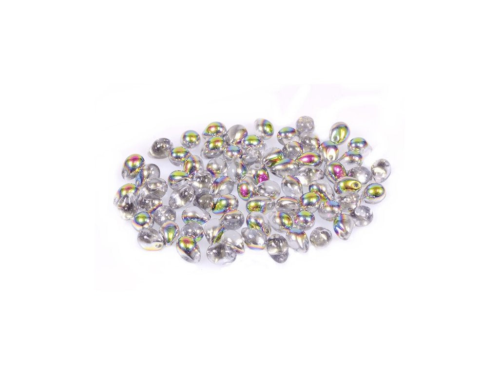Pressed Beads Drop 00030/28101 Glass Czech Republic