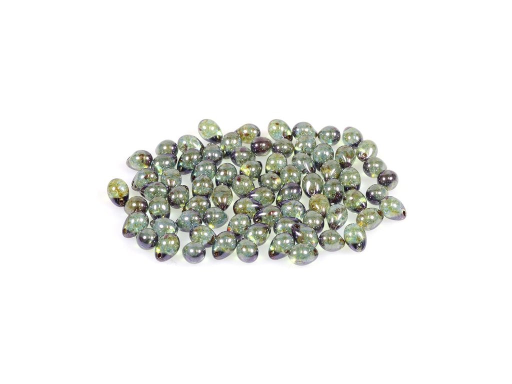 Pressed Beads Drop 00030/65431 Glass Czech Republic