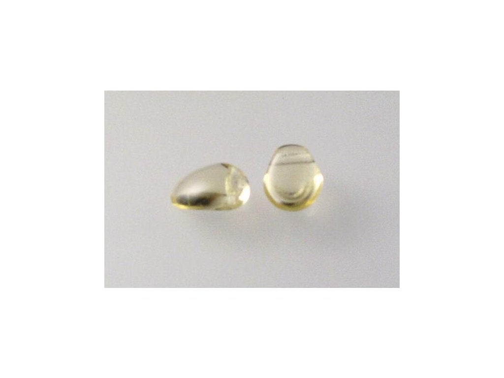 Pressed Beads Drop Leaf 10000 Glass Czech Republic