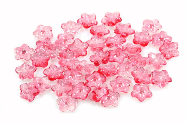 Pressed Beads Flower 8 mm, Crystal 45033 (30-45033), Bohemia Crystal Glass, Czechia 11174210