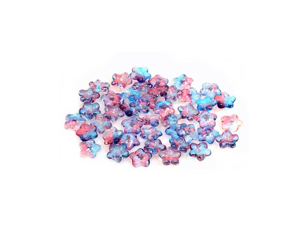 Pressed Beads Flower 00030/48013 Glass Czech Republic