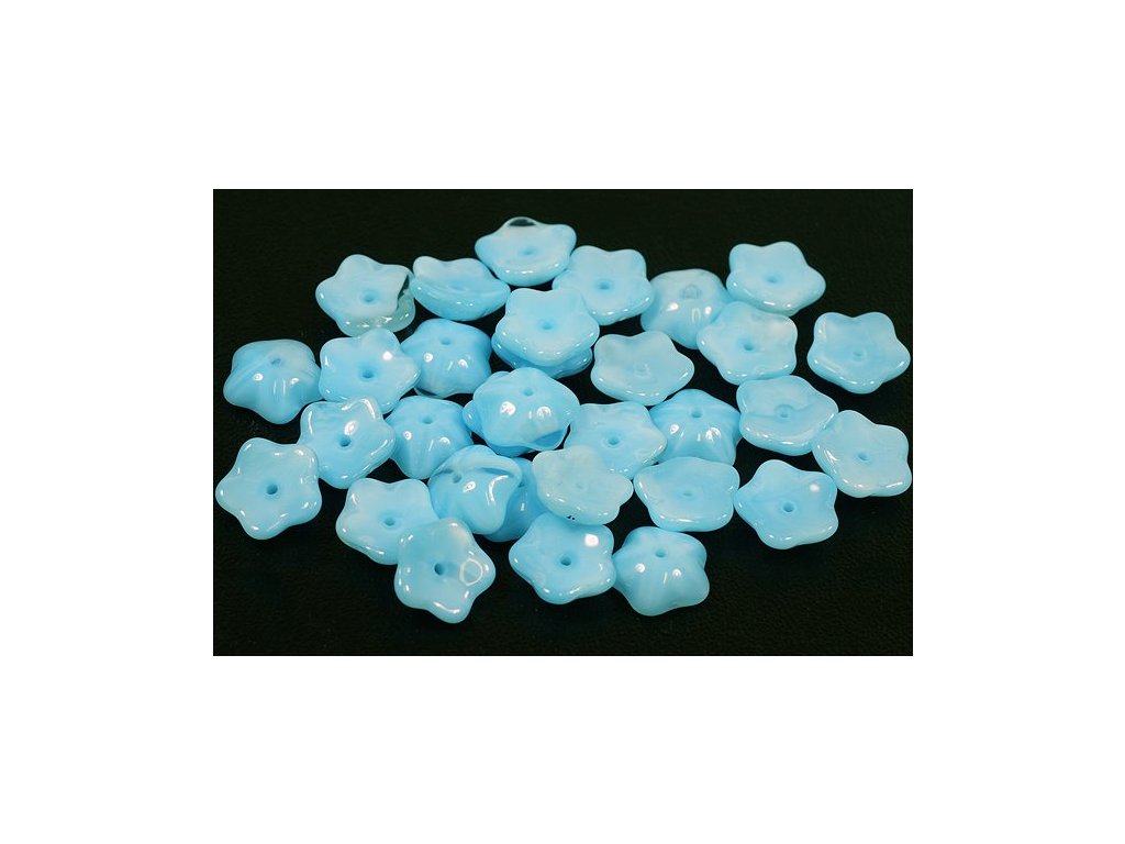 Pressed Beads Flower 66000 Glass Czech Republic