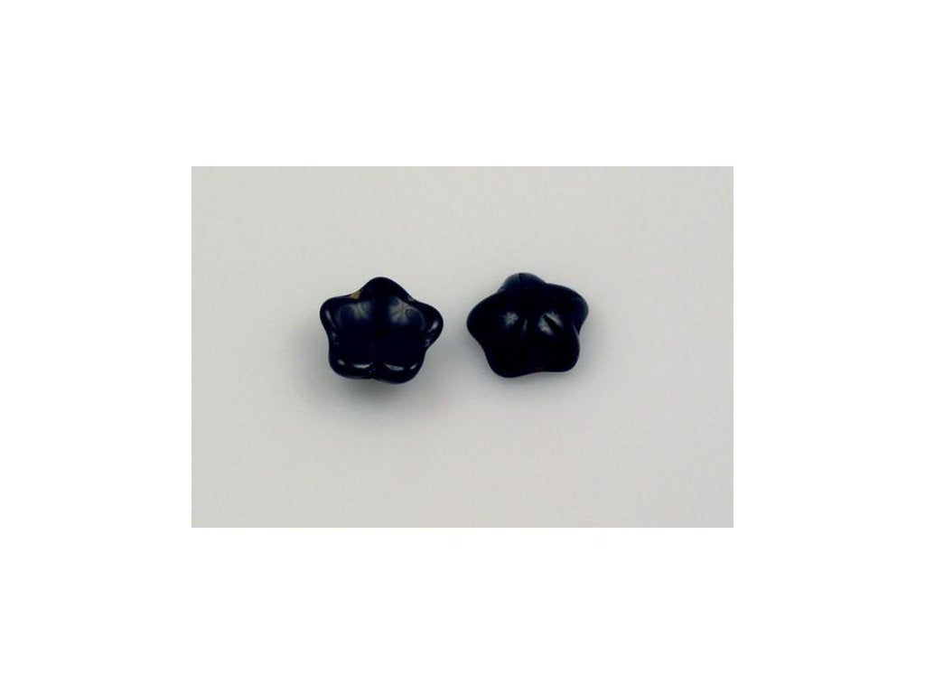 Pressed Beads Flower 90120 Glass Czech Republic