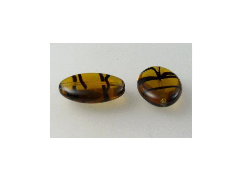 Pressed Beads 18016 Glass Czech Republic