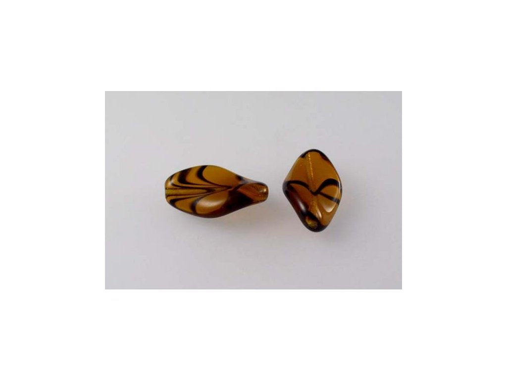 Pressed Beads 18016 Glass Czech Republic