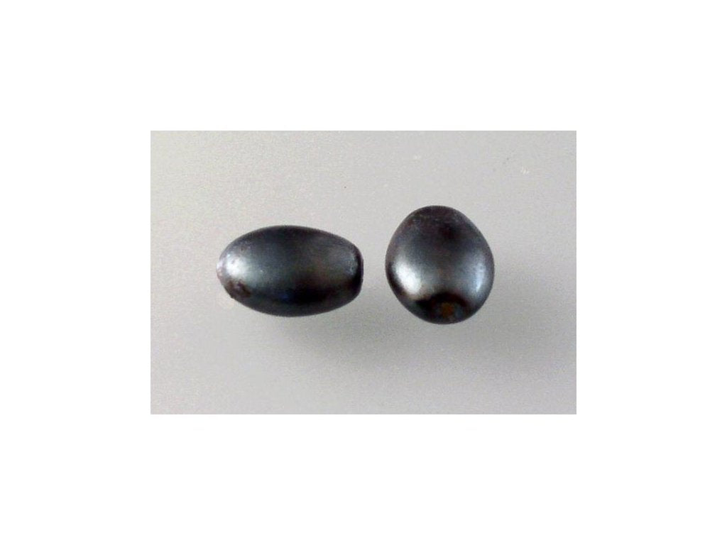 Pressed Beads Oval 84198 Glass Czech Republic