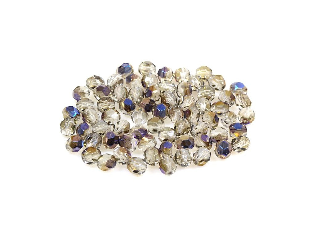 Fire Polished Faceted Beads 00030/22201 Glass Czech Republic