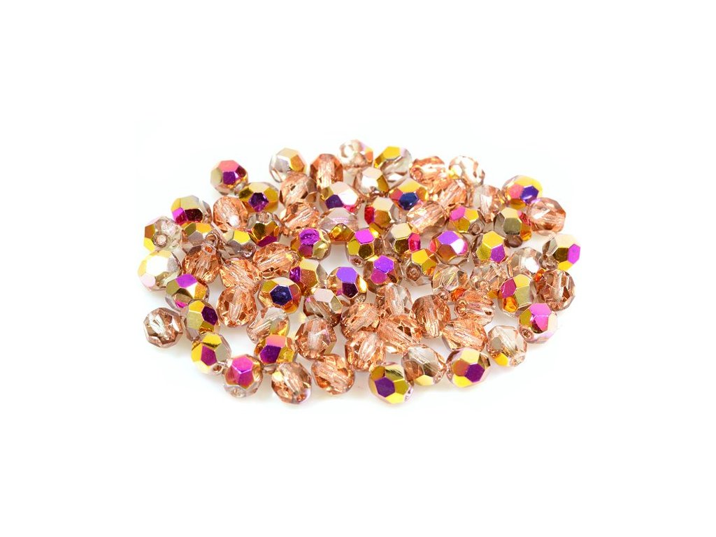 Fire Polished Faceted Beads 00030/27137 Glass Czech Republic