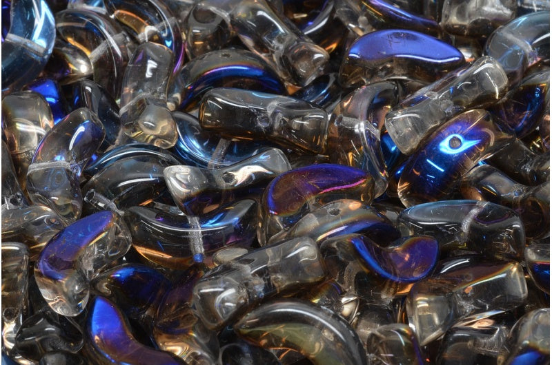 Angel Wing Beads, Crystal 29901 (00030-29901), Glass, Czech Republic