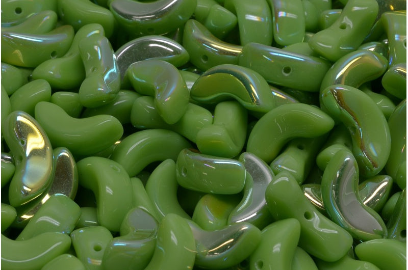 Angel Wing Beads, 51400 Ab (51400-28701), Glass, Czech Republic