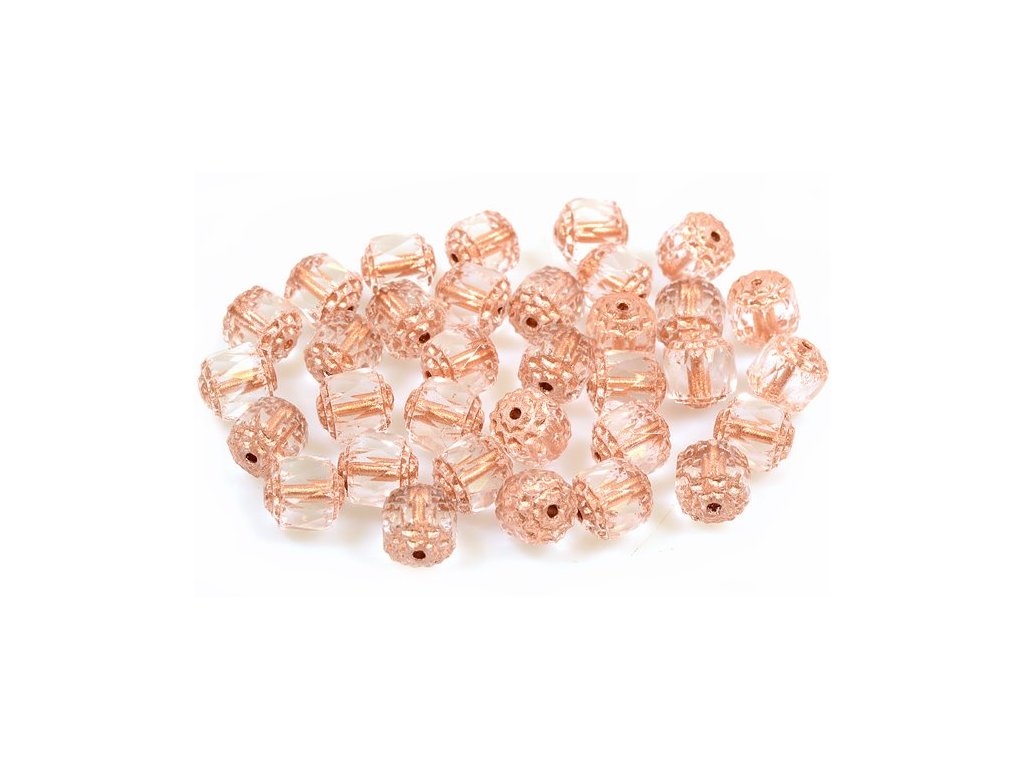 Fire Polished Faceted Beads Cathedral 00030/65105 Glass Czech Republic