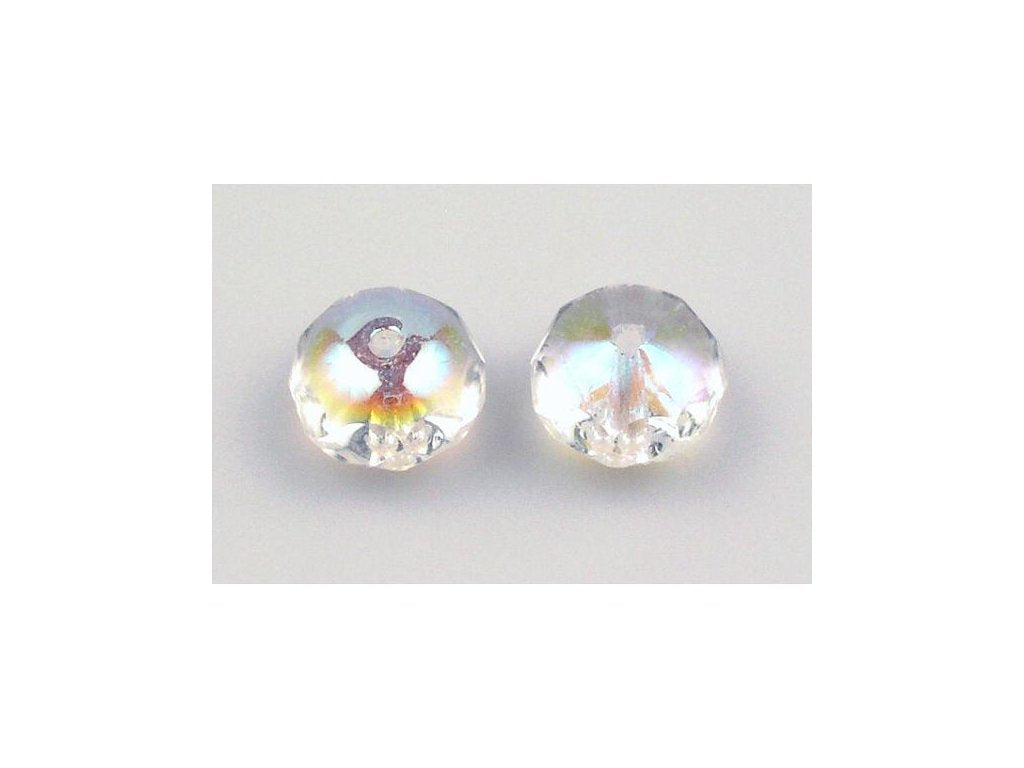 Fire Polished Faceted Beads Rondelle 00030/28701 Glass Czech Republic