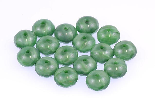 Fire Polished Faceted Beads Rondelle 9 mm, color: 56107, Bohemia Crystal Glass, Czechia 15135001