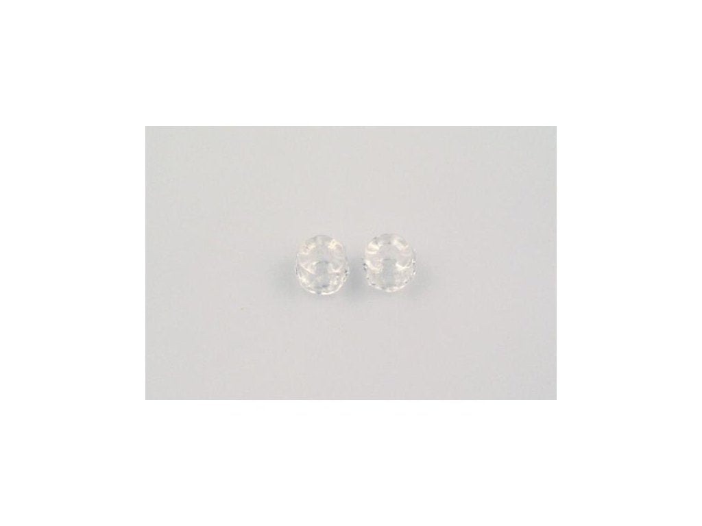 Fire Polished Faceted Beads Pony Bagel Crystal Glass Czech Republic