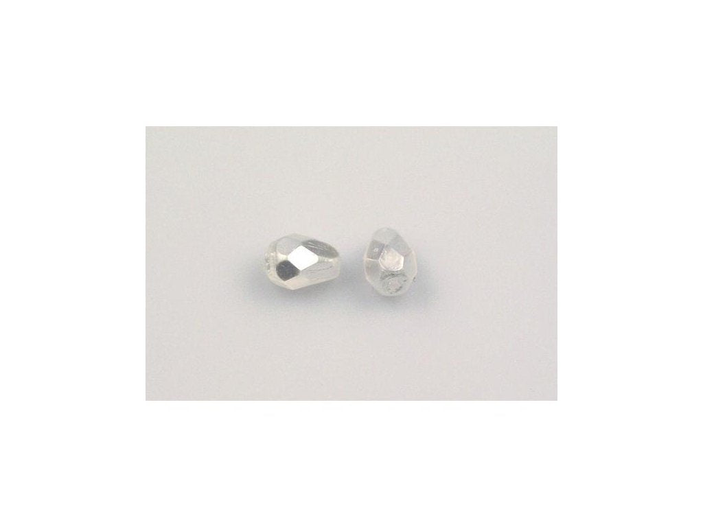 Fire Polished Faceted Beads Pear 00030/70402 Glass Czech Republic