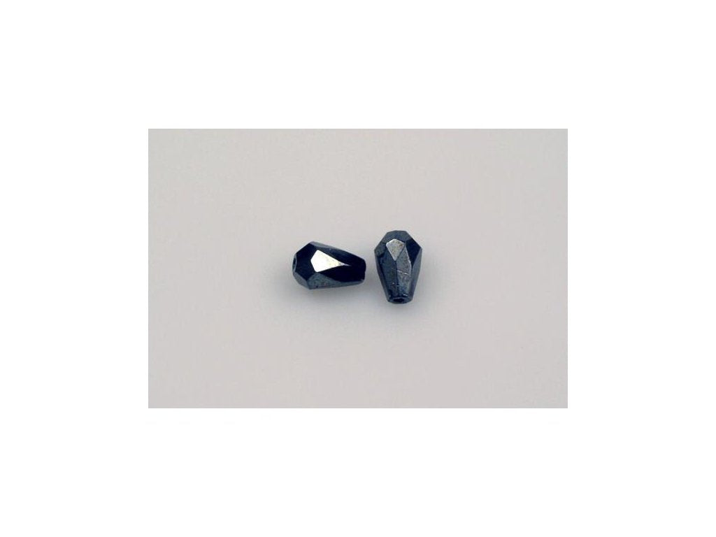 Fire Polished Faceted Beads Pear Drop 23980/14400 Glass Czech Republic